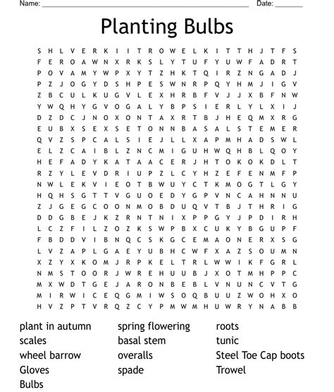 Enter the length or pattern for better results. . Where to plant bulbs crossword clue